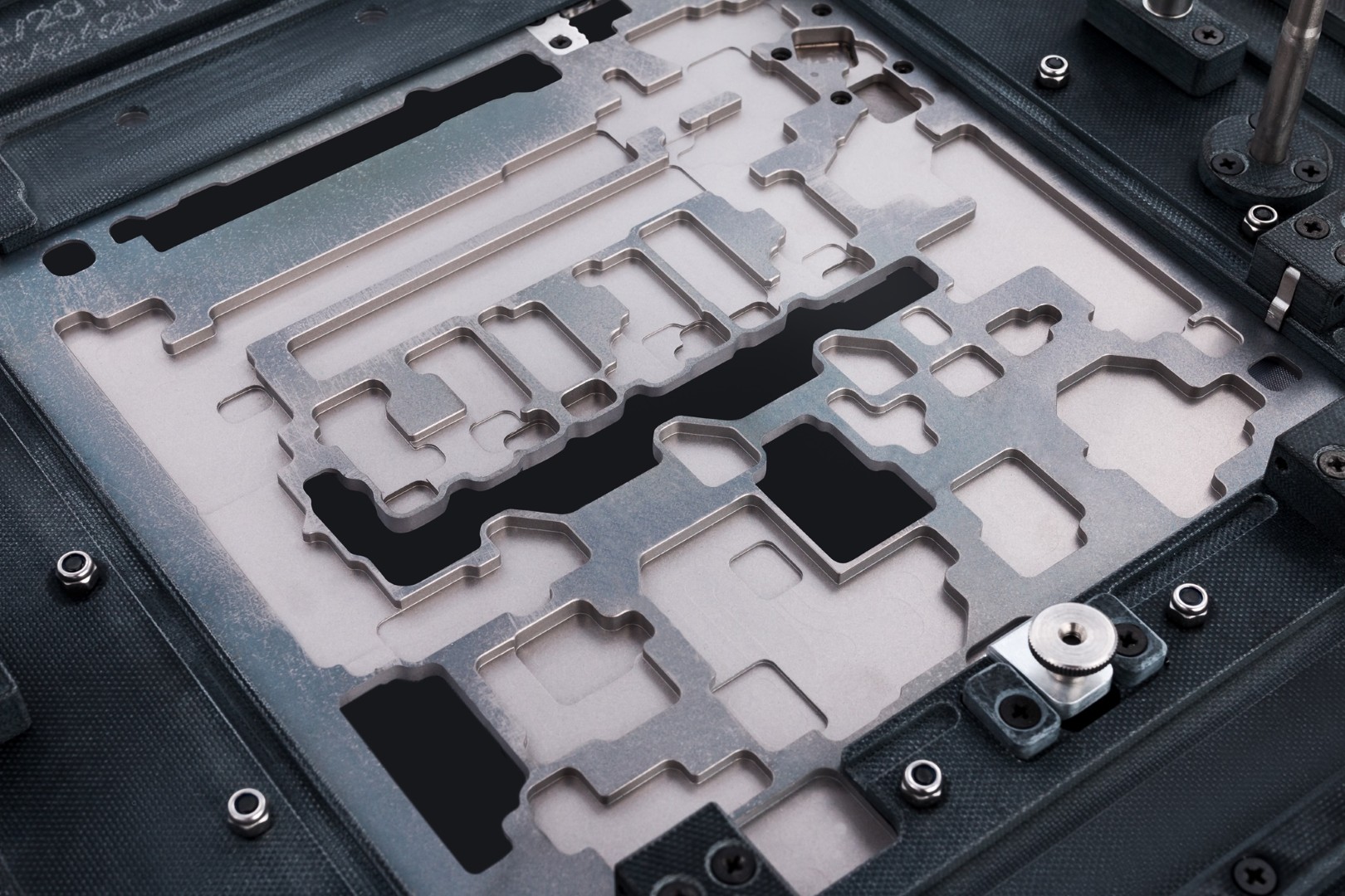 Titan-Abdeckung Makroaufnahme